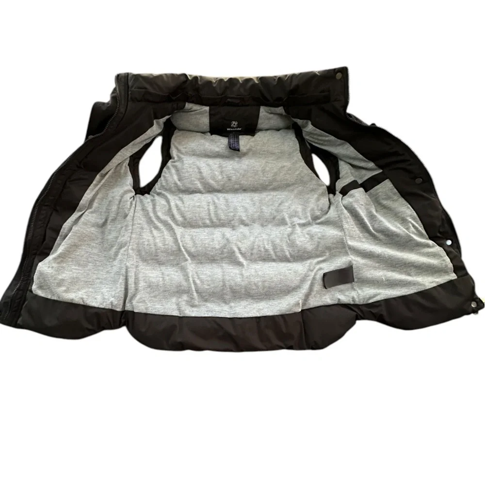 Women’s Black Insulated Puffer Vest Small Outdoor Casual Winter